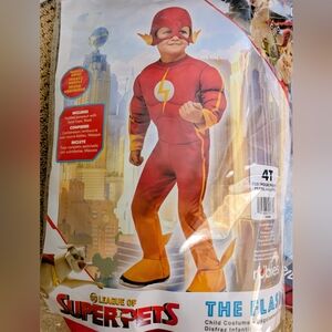 Kids Flash Costume - Red and Yellow